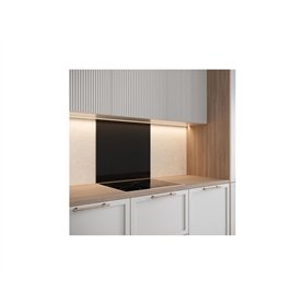 SAINT GOBAIN Fond de hotte en Verre EMAILLE Noir 45x90
