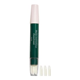Manucurist - Stylo Dissolvant Vernis à Ongles - Stylo Correcteur Vernis Semi Permanent Green Flash et Vernis Classique Green + 3