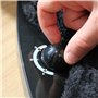 Chauffe Pieds Chauffant Électrique - Chancelière avec Thermostat, 2 Niveaux de Température - Maintien vos Pieds au Chaud en 2 mn