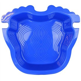 Linxor - Pédiluve Bleu avec Fond antidérapant et accroche échelle pour Piscine Hors Sol
