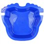 Linxor - Pédiluve Bleu avec Fond antidérapant et accroche échelle pour Piscine Hors Sol