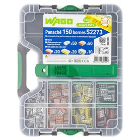 Wago - Malette de 150 bornes de connexion S2273 2