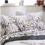 Linnea Taie d'oreiller 65x65 cm Coton Sumatra Gris Fusain