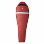 Wilsa Outdoor Sac de Couchage Duvet 5° Sarcophage 215x80 cm Rouge/Noir