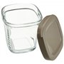 Seb XF100101 Delices Box Coffret de 6 Pots Yaourt Verre Couvercle avec Égouttoir,cloris aléatoire