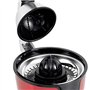 Presse Agrumes Inox Double Cônes Et Filtre En Acier Presspro Rouge Kitchencook