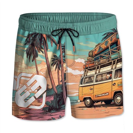 FREEGUN Maillot de Bain Garçon Séchage Rapide