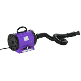 PawHut Séchoir Professionnel sèche-Poils toilettage pulseur sèche-Cheveux pour Chiens Chats Animaux 2800W Vitesse et température