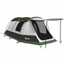 Outsunny Tente de Camping familiale 3-4 pers. - Tente Tunnel avec Porche étanche 3000 mm légère ventilée Facile à Monter - Sac d