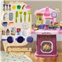 AIYAPLAY Cuisine Enfant Accessoires 38 PCS Jouet d'imitation pour Enfant - dinette Enfant de 3-6 Ans avec lumières et Sons réali