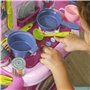 AIYAPLAY Cuisine Enfant Accessoires 38 PCS Jouet d'imitation pour Enfant - dinette Enfant de 3-6 Ans avec lumières et Sons réali
