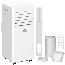 HOMCOM Climatiseur mobile 9000 BTU/H 2