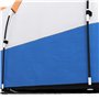 Outsunny Tente de Camping Tente Tunnel 2-3 Personnes 3 Portes ventilée avec Porche légère, Sac de Transport Inclus, Orange