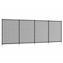 Outsunny Clôture barrière de sécurité pour Piscine