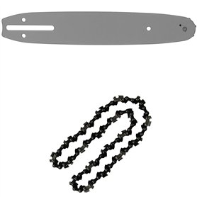 GT Garden Guide 10 Pouces (26 cm) avec chaîne 40 maillons pour tronçonneuse élagueuse 25 cm3