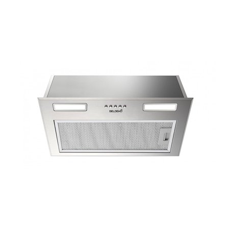 HOTTE ENCASTRABLE - GROUPE FILTRANT INOX 52 CM - 335 m3/h - Evacuation ou Recyclage - Filtres à Charbon Inclus