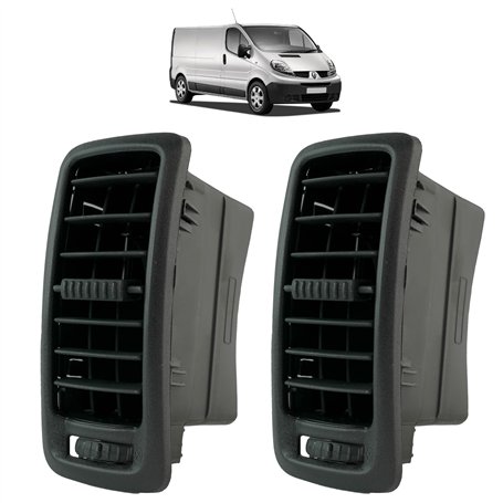 2 grilles ventilation d’air compatible pour Trafic 2