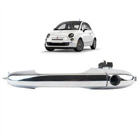 STARKIT PERFORMANCE Poignée de porte compatible pour Fiat 500