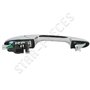 STARKIT PERFORMANCE Poignée de porte compatible pour Fiat 500, Fiat 500C et Abarth (2007-2022) poignée extérieure | avant gauche