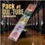 CALLVIN | Pack de 5 Préservatifs Cul - ture #1 | Personnalisés Mesure ton Plaisir | Idée de Cadeau Drôle | Pour des Moments Amus