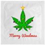 CALLVIN | Pack de 5 Préservatifs Weed 2 | Personnalisés Mesure ton Plaisir | Idée de Cadeau Drôle | Pour des Moments Amusants et