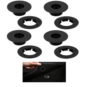 Clips de Fixation de Tapis Spécifique Citroen