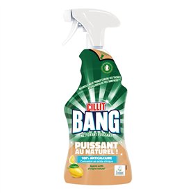 Cillit Bang Spray Ecolabel Anticalcaire Nettoyant Puissant au Naturel Acide Citrique 750 ml