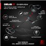 XP Metal Detectors Deus II WS6 Master DEUS2-28FMFWS6E Casque sans fil WS6 Master résistant aux intempéries et multi-fréquences I