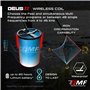 XP Metal Detectors Deus II WS6 Master DEUS2-28FMFWS6E Casque sans fil WS6 Master résistant aux intempéries et multi-fréquences I