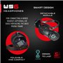 XP Metal Detectors Deus II WS6 Master DEUS2-28FMFWS6E Casque sans fil WS6 Master résistant aux intempéries et multi-fréquences I