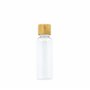 OMNIA BOTANICA - Flacons capuchon bambou 100ml x2 - Vide en plastique - Idéal voyage