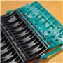 Lot de 4 Attaches de tablier rigide Clicksur H875F pour volet roulant - Fixation de volets roulants - Verrou automatique 3 maill