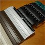 Lot de 4 Attaches de tablier rigide Clicksur H875F pour volet roulant - Fixation de volets roulants - Verrou automatique 3 maill