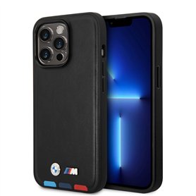 CG MOBILE BMW – Coque de téléphone pour iPhone 14 Pro en cuir synthétique