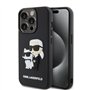 CG Mobile Karl Lagerfeld Coque en Caoutchouc 3D avec NFT Karl & Choupette pour iPhone 15 Pro Max