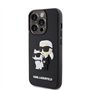 CG Mobile Karl Lagerfeld Coque en Caoutchouc 3D avec NFT Karl & Choupette pour iPhone 15 Pro Max