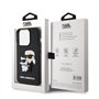CG Mobile Karl Lagerfeld Coque en Caoutchouc 3D avec NFT Karl & Choupette pour iPhone 15 Pro Max