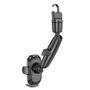 acce2s Support Voiture Rétroviseur pour Crosscall Stellar M6E M6 X5, Core S5 Z5 X5 S4 M5 X4, Action X5 Rotation 360°, Stable et 
