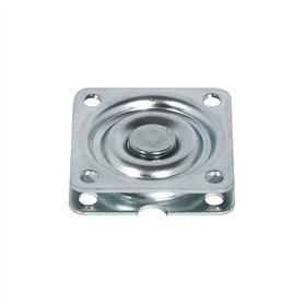 cyclingcolors Plateau rotatif TV tournette à bille carré à roulement à billes 57 x 57 mm 50 Kg Plaque Pivotant Meuble Hifi Prése