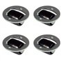 cyclingcolors 4x Roulette universelle à visser 360° Ø26mm Plateau Rotatif Galet Rouleau Meuble TV Rangement Plante Table Chaise