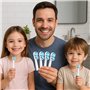 ENS STORE – Têtes de Brosse à Dents Électrique double action – Lot de 16 Recharges Compatibles – Nettoyage Profond, Poils Souple