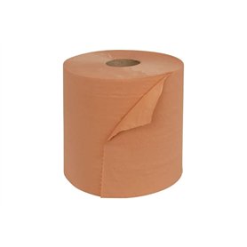Bobine essuyage industriel 1000 formats - 2 plis - Chamois - 23