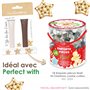 ScrapCooking - 2 Stylos Choco Marron et Blanc - Crayons Alimentaires Pâtisserie - Colorants Décoratifs Comestibles - Écrire & De