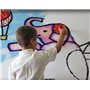 CRAZY POP - Crayons Multisurfaces - Parfaits pour Colorier, Décorer et Personnaliser - Séchage rapide - Ne tachent pas - Prise e