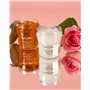 Duo de Massage - Bougie cire végétale fondante Vanille et massante + Crème de Massage au Miel
