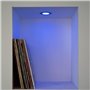 KOZII, Ampoule LED Connectée GU10 Spot Encastrable 5W, Aluminium Brossé, Éclairage Blancs + Couleurs, Orientable, Idéale pour In