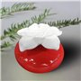 Diffuseur de Parfum par Capillarité Fleur Narcisse Rouge – Diffuseur Huile Essentielle Parfum d’Ambiance et Senteurs Maison – Va