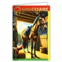 67-1278 Carte Bon ANNIVERSAIRE Fer à Cheval Porte-Bonheur en Or Doré Brillant et Enveloppe 12x17