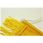 AZ FLAG - Fanion Catalogne avec âne Pour Décoration Voiture Avec Cordelettes - Mini Drapeau Catalan - 13x10 cm