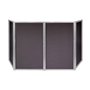BoomTone DJ Tissu noir extensible en lycra pour habiller un stand DJ 4 panneaux. Compatible avec le BoomTone DJ Façade (non incl